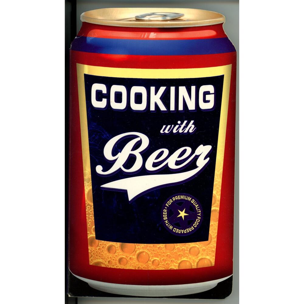 Cooking with Beer Cookbook Paperback Recipes Grilling Baking Foodie